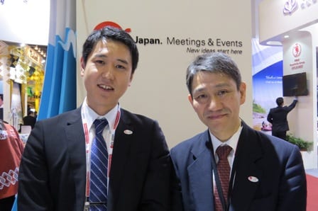 日本国家旅游局日本會議局目的地管理部助理经理直井辰德 (Tatsunori Naoi)_左_日本国家旅游局日本會議局目的地管理部经理Shinji Shiota_右 s