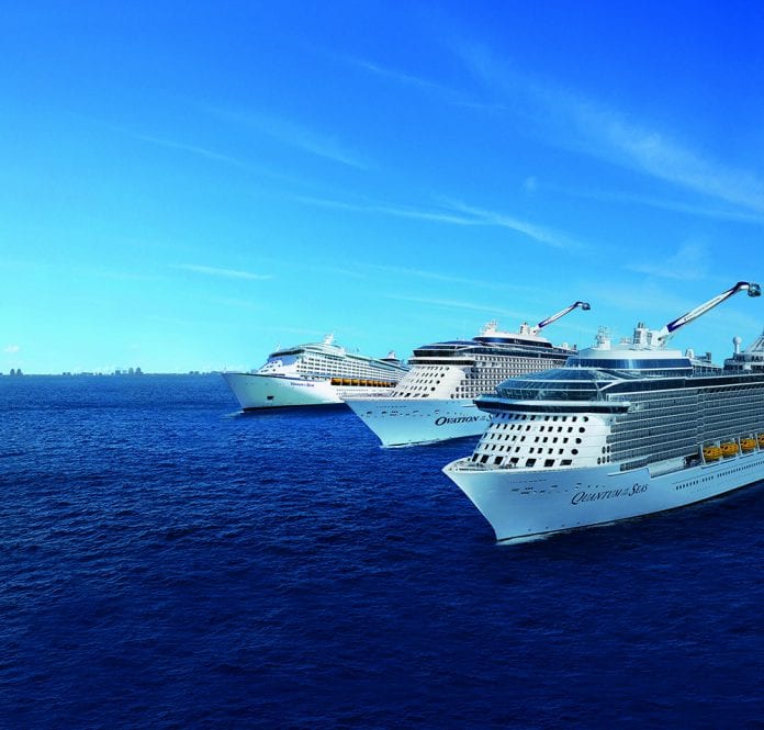 皇家加勒比中国母港游轮舰队-“海洋量子号”“海洋赞礼号”“海洋航行者号”