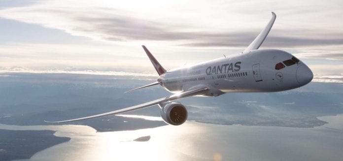 澳洲航空波音789梦幻客机