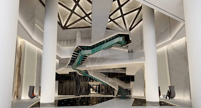 杭州新天地丽笙酒店大堂