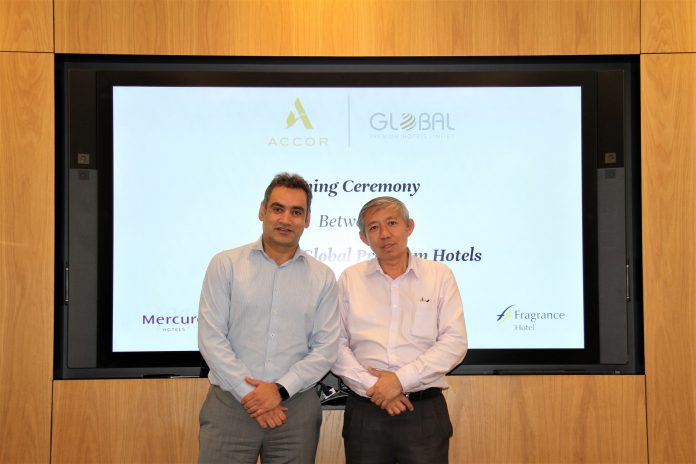 Gaurav Bhushan - Global Chief Development Officer, Accor and Dr James Koh - Owner of Global Premium Hotels Limited 1