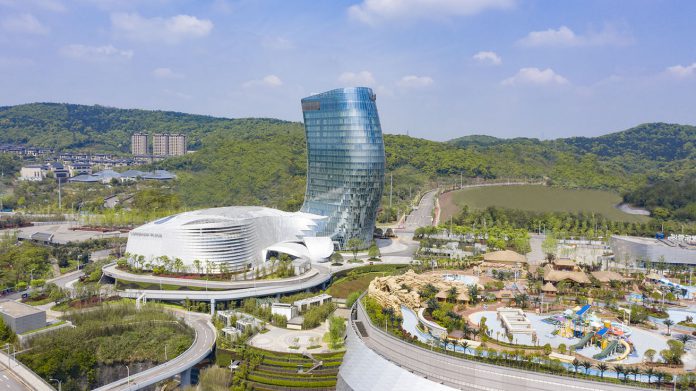 酒店外观及湘江欢乐城—高清像素