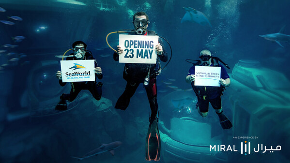 Miral宣布阿布扎比亚斯岛海洋世界5月23日开业