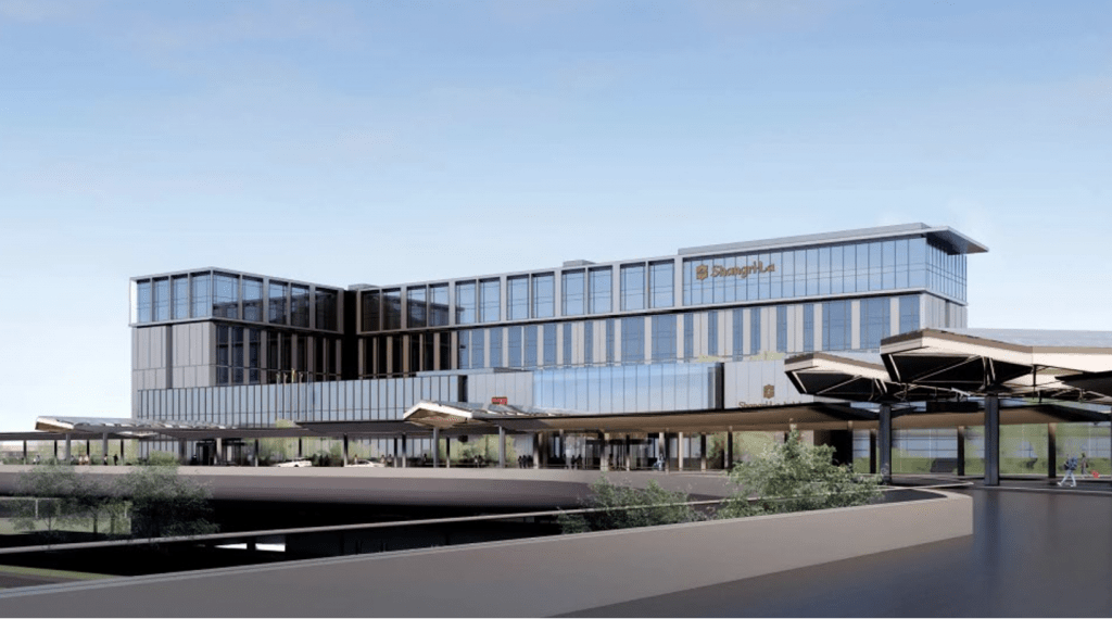 香格里拉虹桥机场项目预计今年第四季度开业