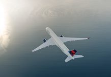 达美航空加密上海-洛杉矶航班