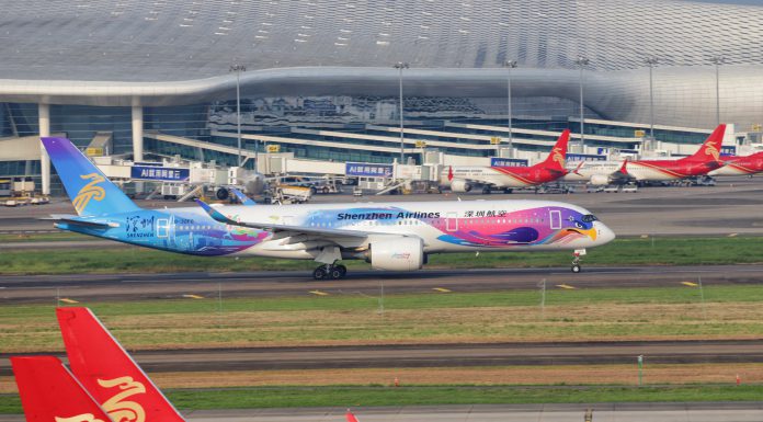 深航A350执飞伦敦航线 新开两条国际航线